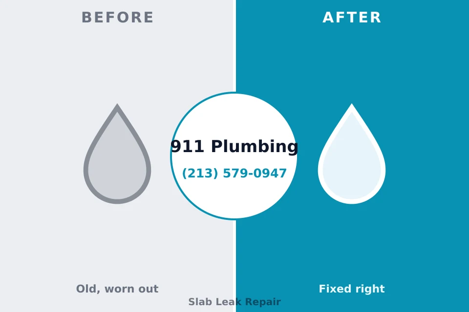 Before and after: plumbing company Russell Springs, KY